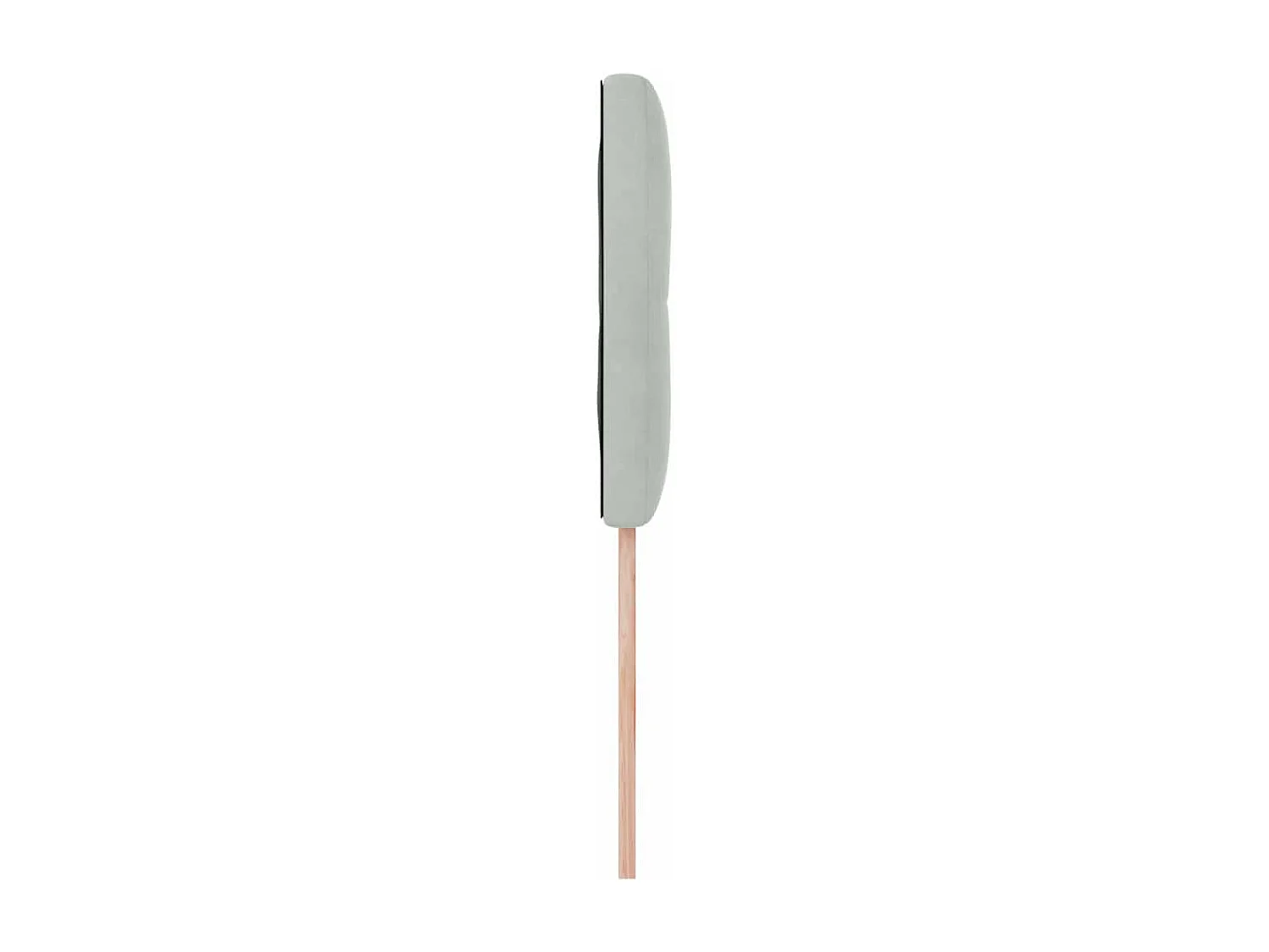 Hoofdbord Lichtgrijs 90 cm Fluweel