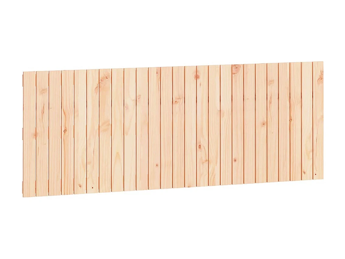 Tête de lit murale 159,5x3x60 cm Bois massif de pin