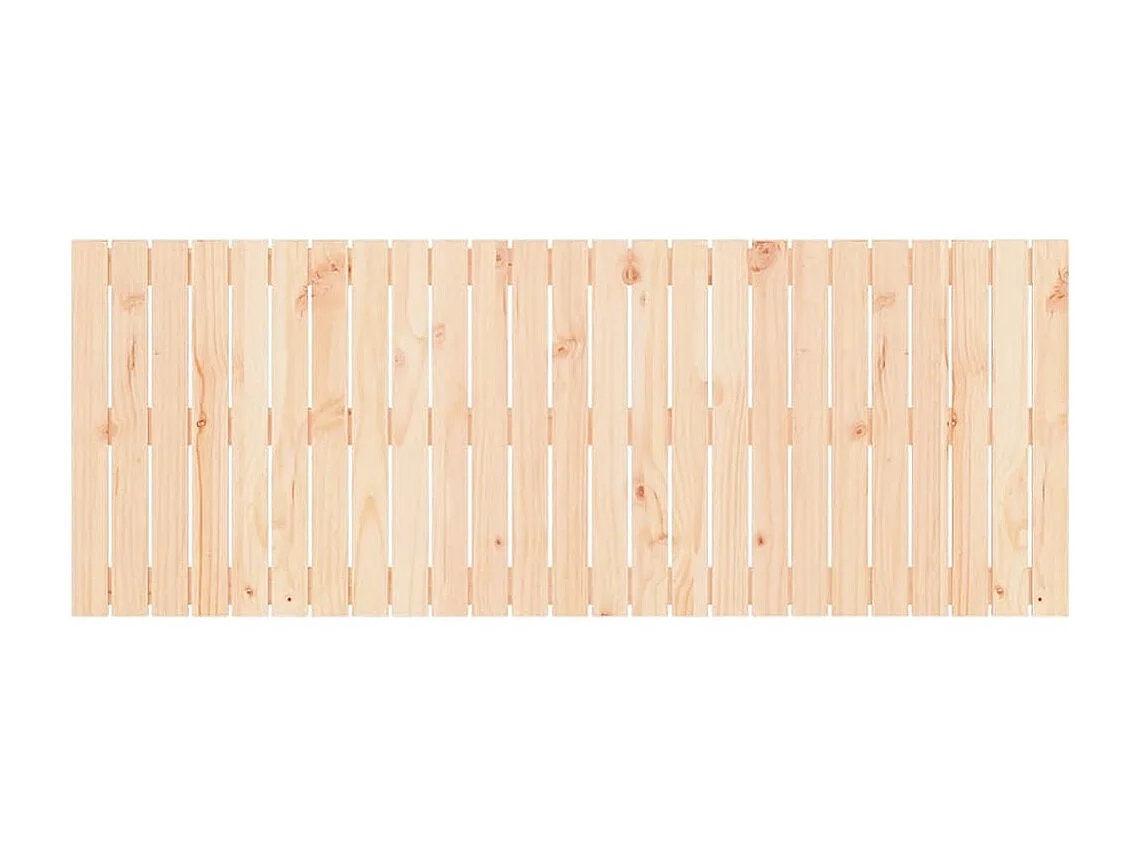 Tête de lit murale 159,5x3x60 cm Bois massif de pin