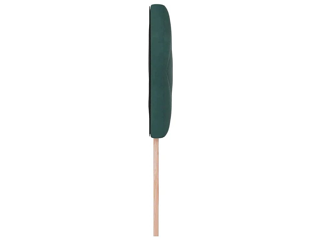 Tête de lit Vert foncé 90 cm Velours