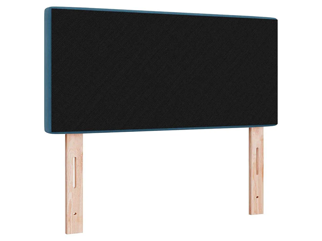 Kopfteil Dunkelblau 100 cm Samt