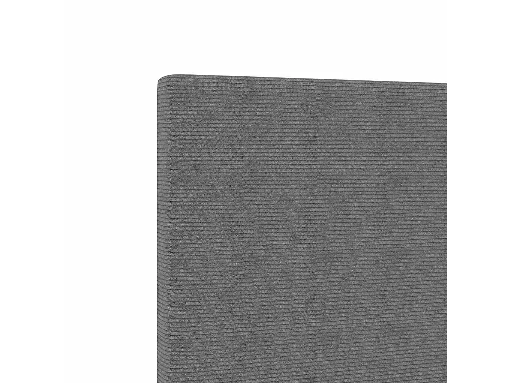 Kopfteil Hellgrau 180 cm Cordstoff