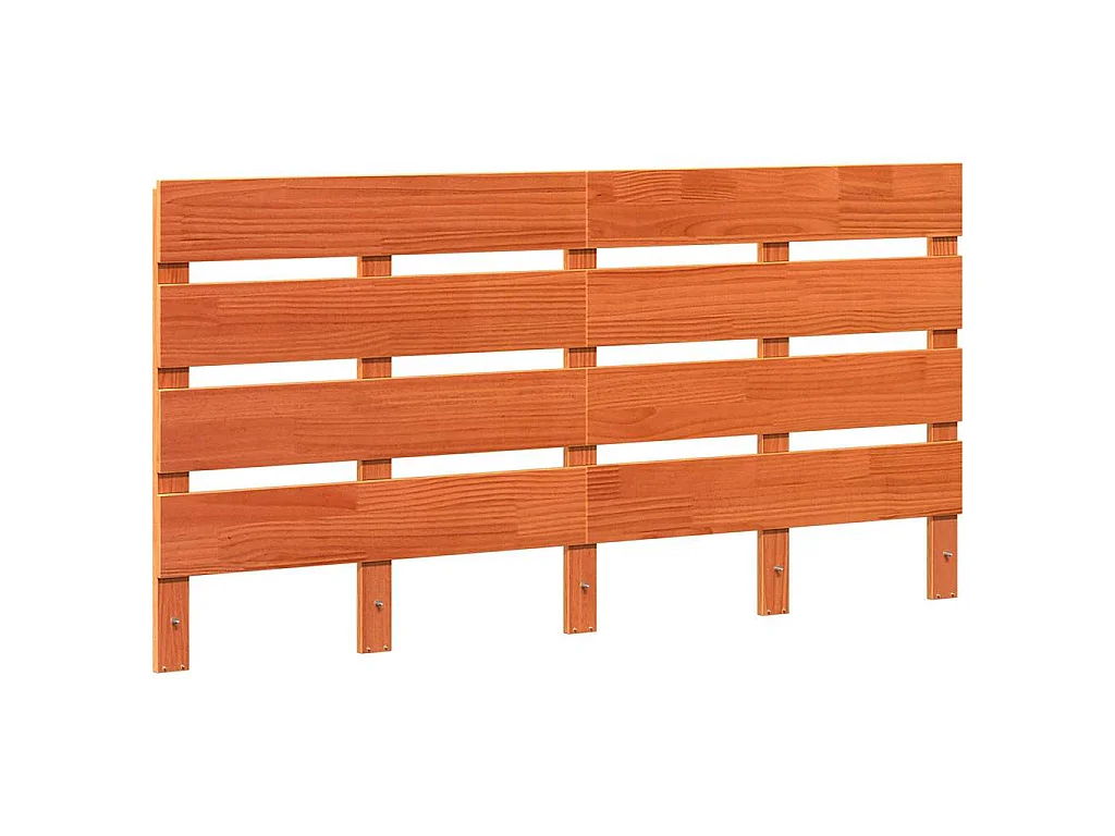 Kopfteil Braun 140,5 x 3 x 80 cm Massives Kiefernholz