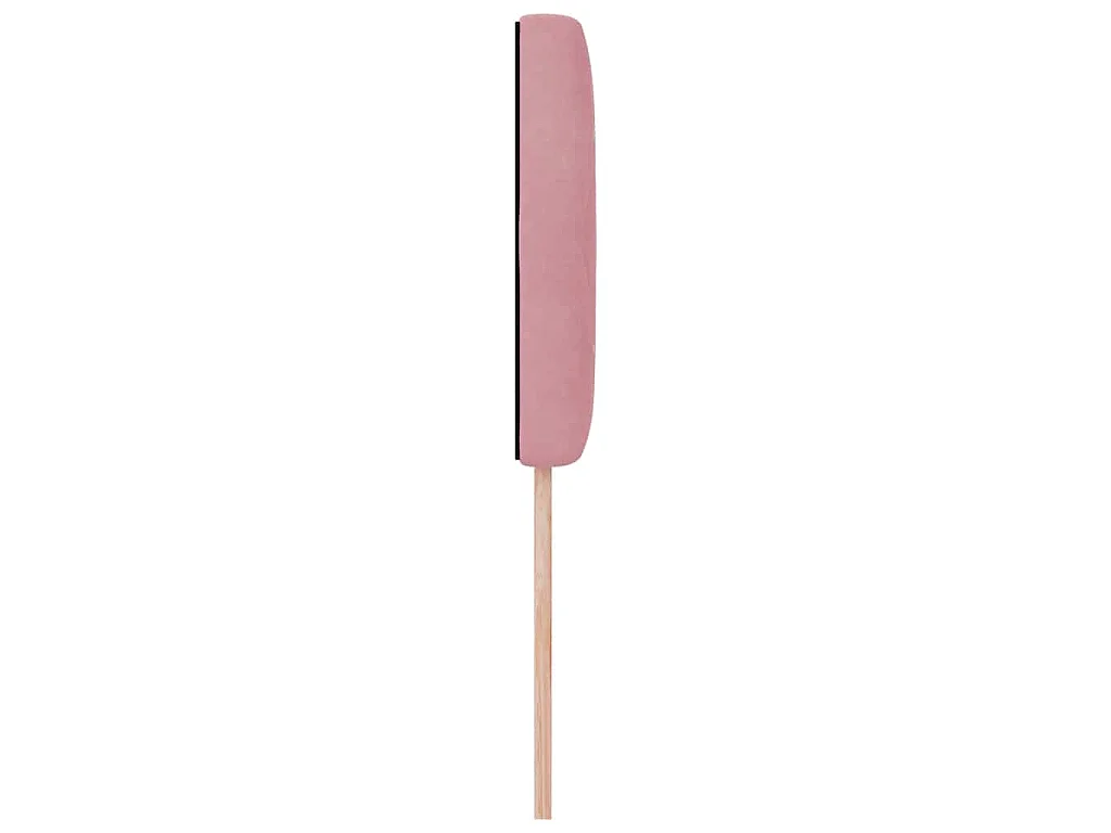 Tête de lit Rose 100 cm Velours