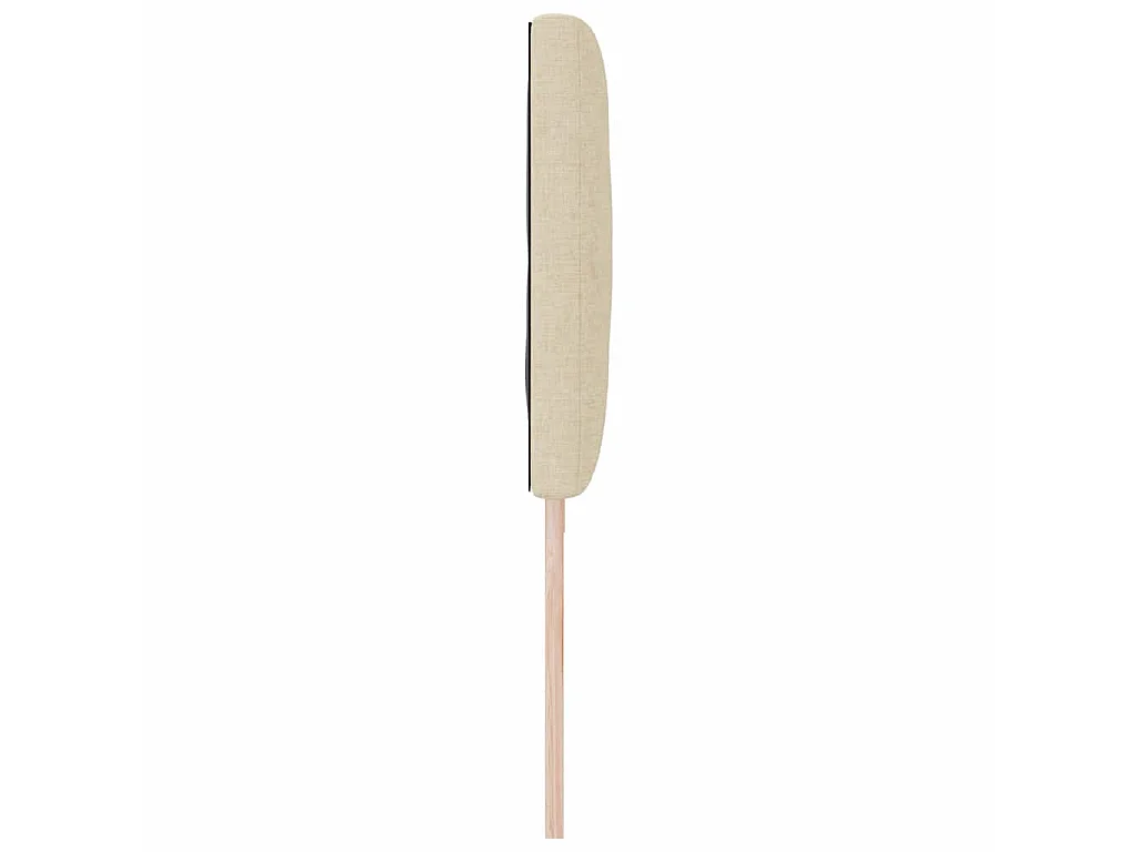 Kopfteil Creme 200 cm Stoff