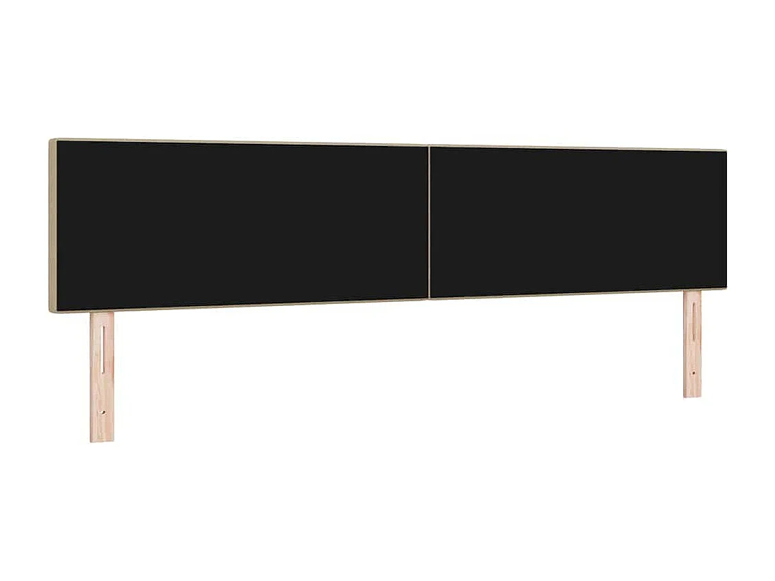 Tête de lit Gris Vert Clair 200 cm Cuir synthétique