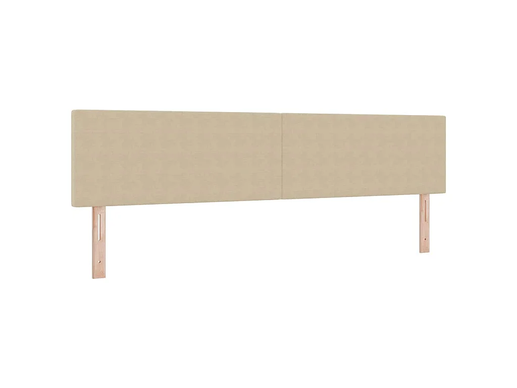 Kopfteil Hellgrün-Grau 200 cm Cordstoff