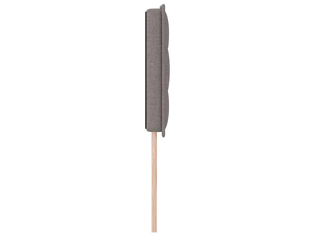Tête de lit Taupe tissu
