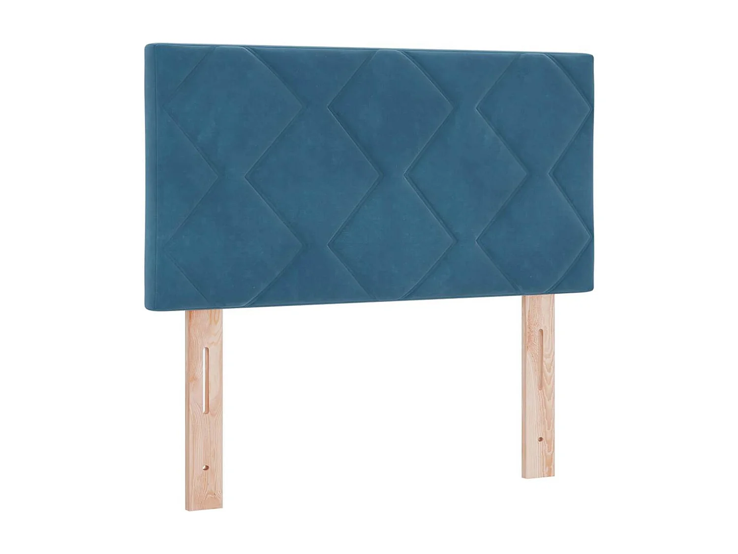 Tête de lit avec tête de lit Bleu foncé 80 cm Velours