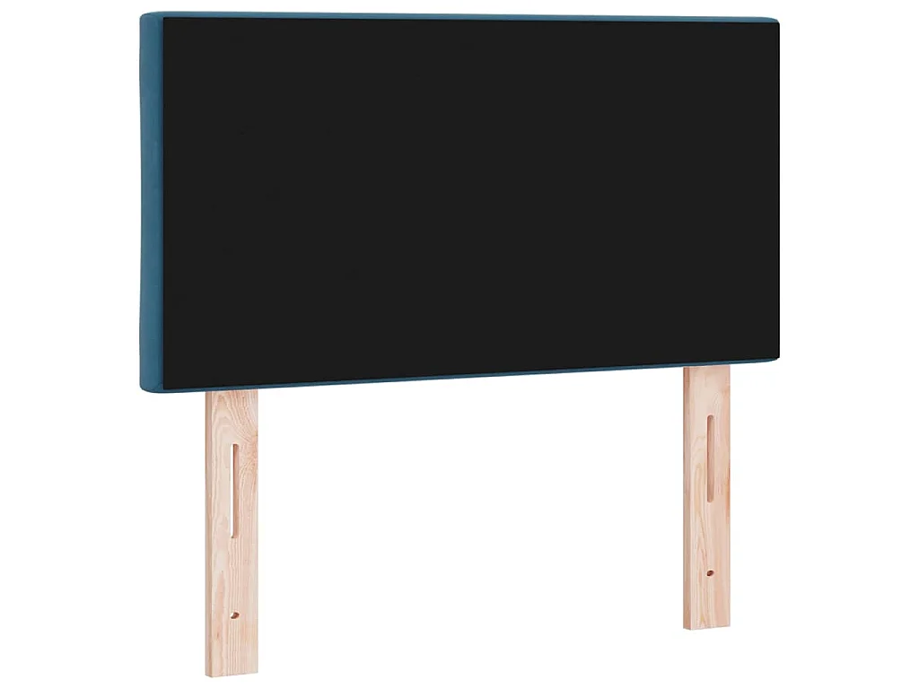 Kopfteil Dunkelblau 80 cm Samt