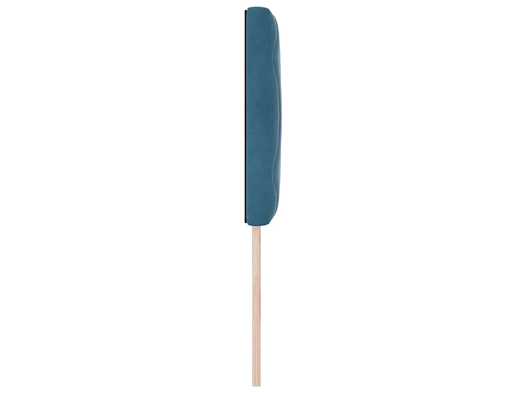 Kopfteil Dunkelblau 80 cm Samt