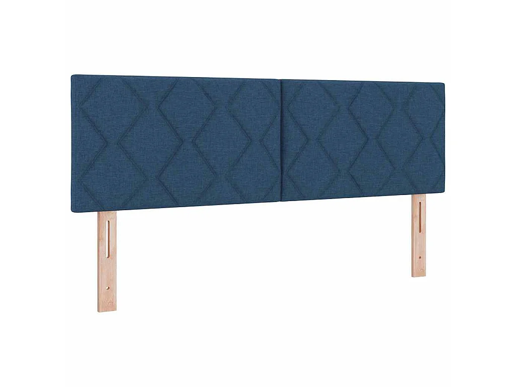 Cabecero Azul 144 cm tela