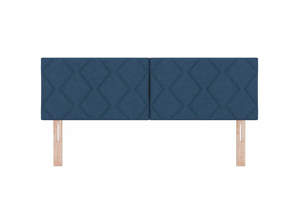 Cabecero Azul 144 cm tela