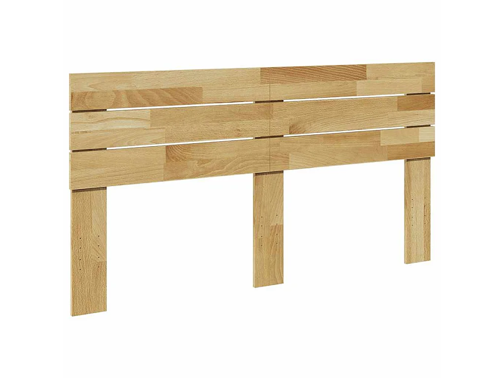 Hoofdbord 160 cm massief eikenhout