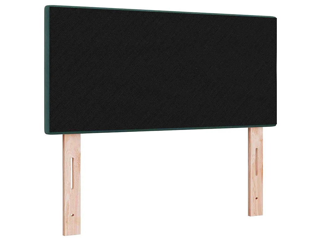 Tête de lit Vert foncé 100 cm Velours