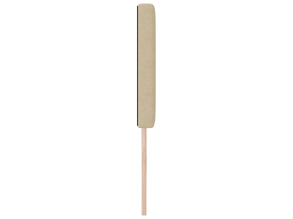 Kopfteil Hellgrün-Grau 144 cm Cordstoff