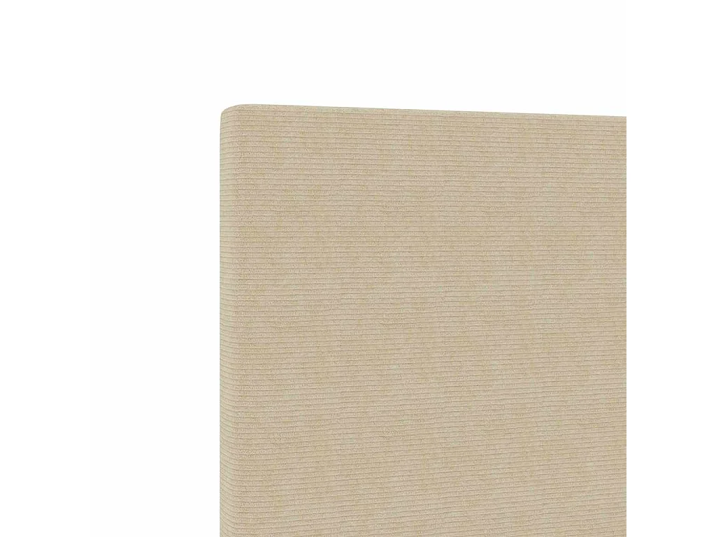Kopfteil Hellgrün-Grau 144 cm Cordstoff