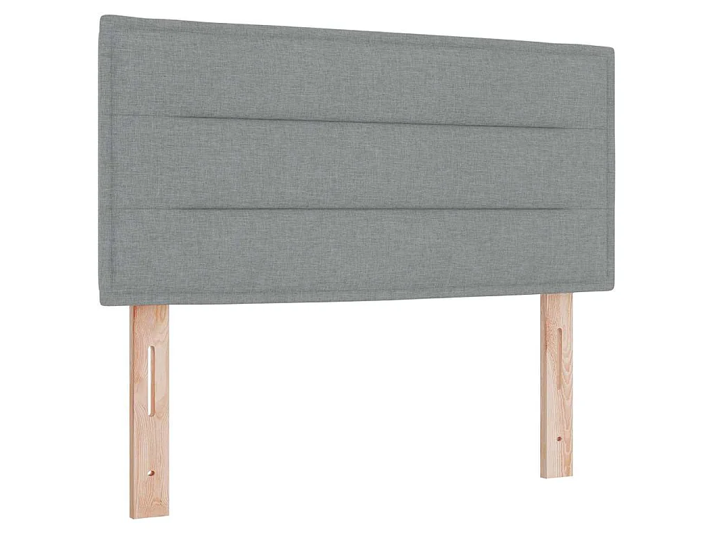 Hoofdbord Lichtgrijs 90 cm Stof