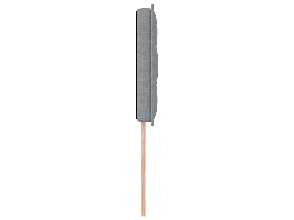 Hoofdbord Lichtgrijs 90 cm Stof