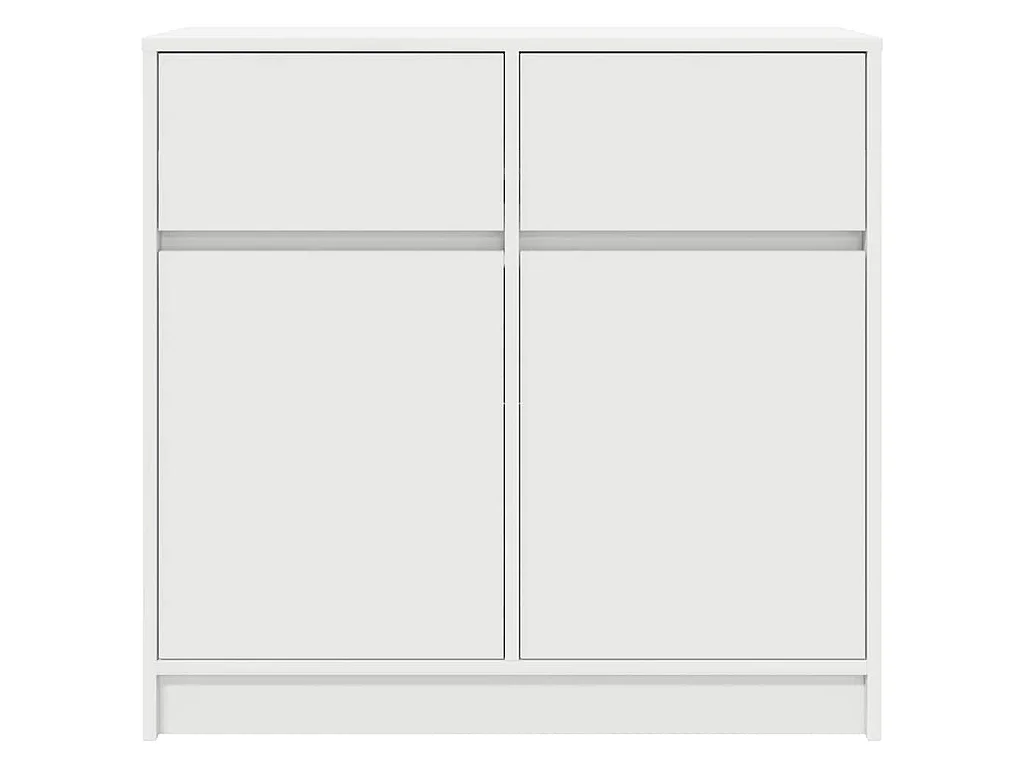 Dressoir met lade 80x34x76 cm spaanplaat wit
