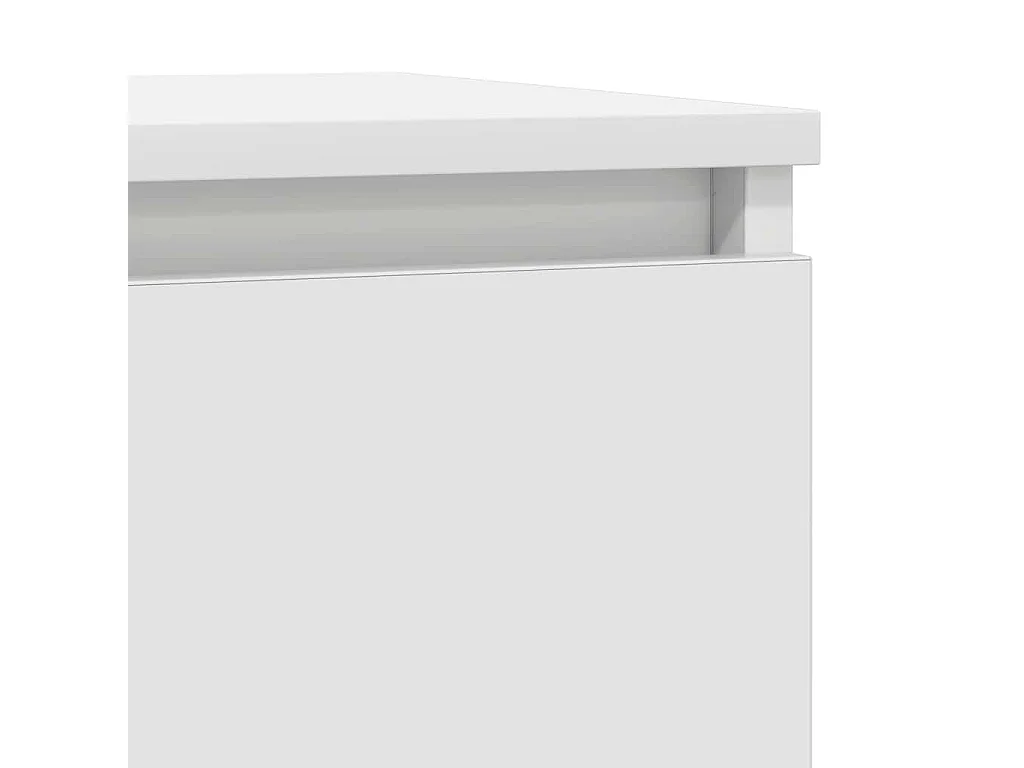 Sideboard mit Schublade Weiß 71x35x84 cm Holzwerkstoff