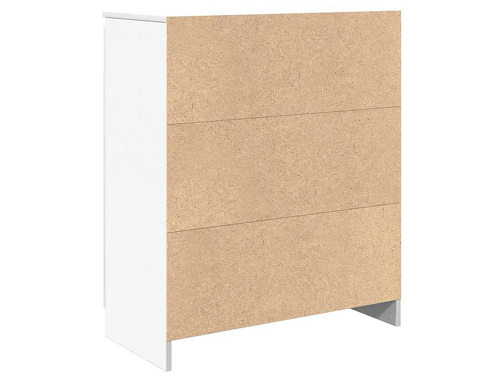 Sideboard mit Schublade Weiß 71x35x84 cm Holzwerkstoff