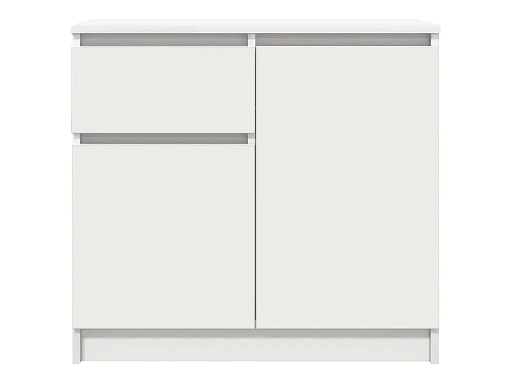Dressoir met lade 71x35x65 cm spaanplaat wit