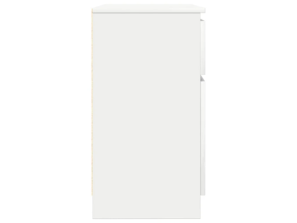 Dressoir met lade 71x35x65 cm spaanplaat wit