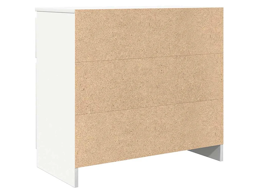 Dressoir met lade 71x35x65 cm spaanplaat wit
