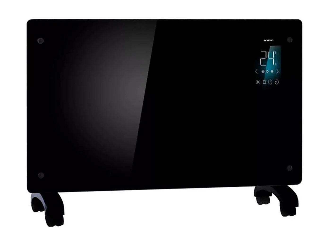 Radiador convector eléctrico Infiniton GPH-21B 2000W control táctil con temporizador negro