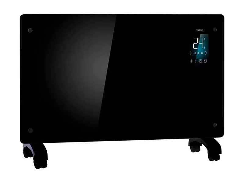 Radiador convector eléctrico Infiniton GPH-21B 2000W control táctil con temporizador negro