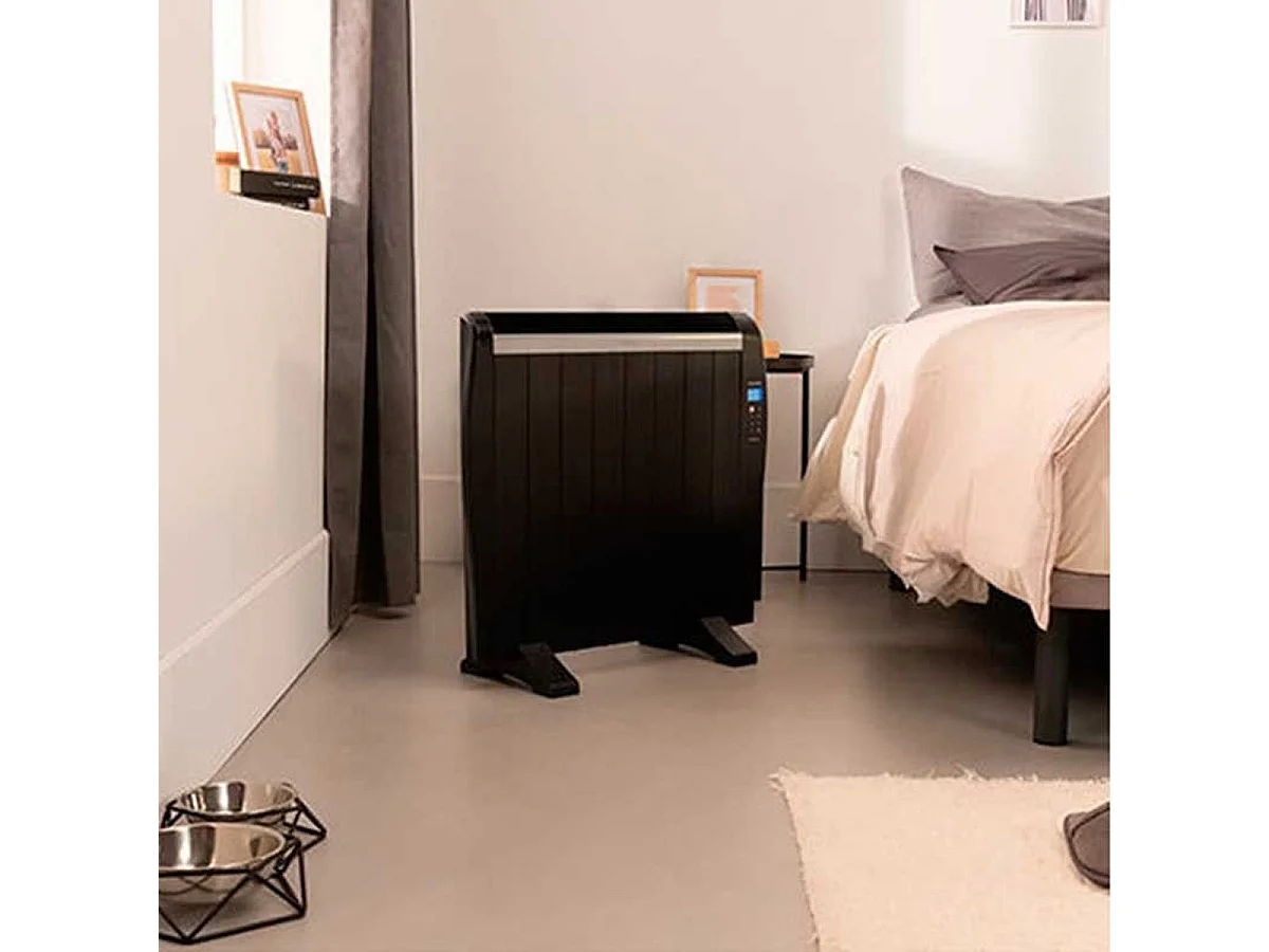 Emisor térmico Ready Warm 1800 Thermal Black Cecotec 1200W con mando/programable negro
