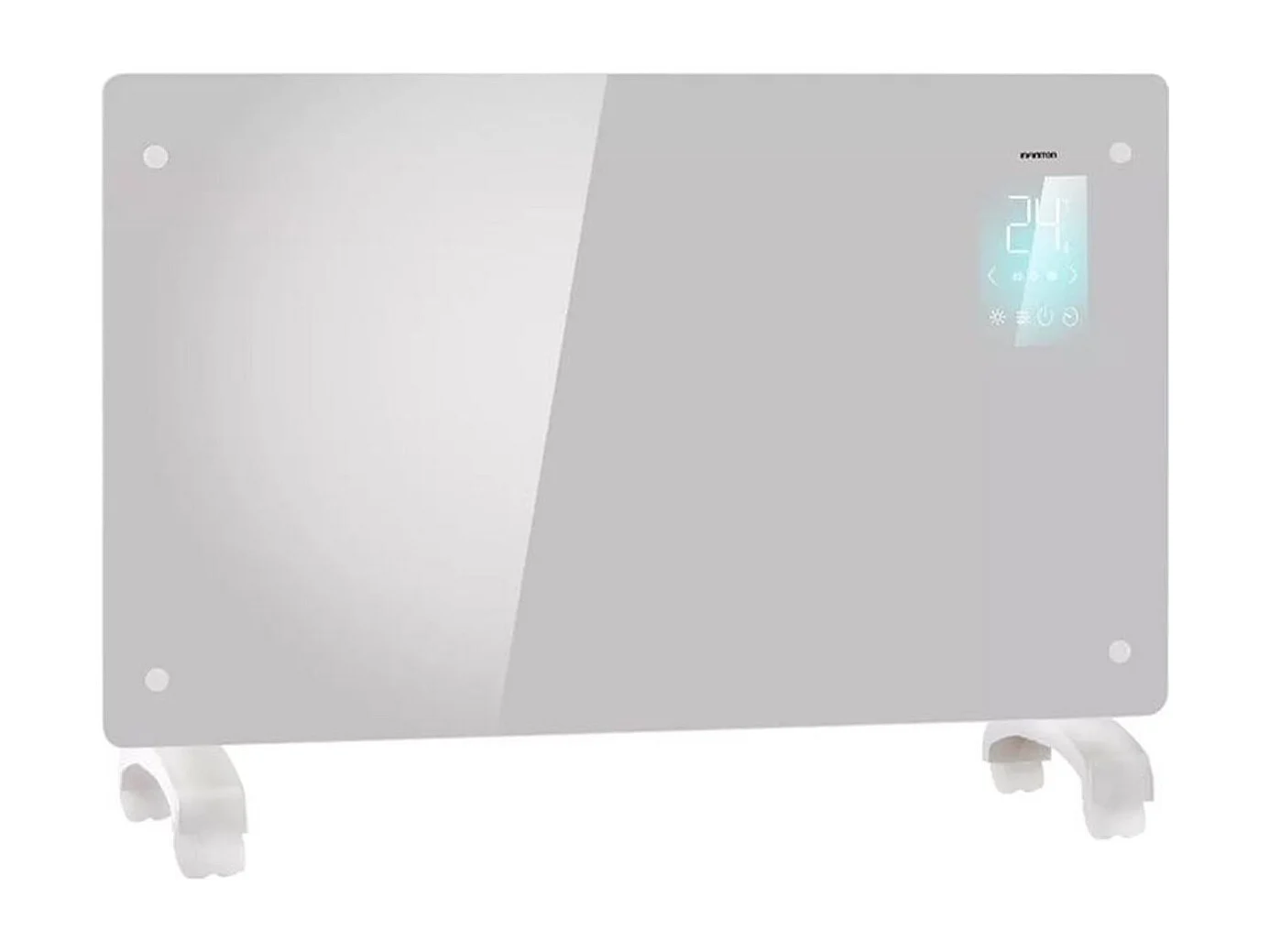 Radiador convector eléctrico Infiniton GPH-20W 2000W control táctil con temporizador blanco