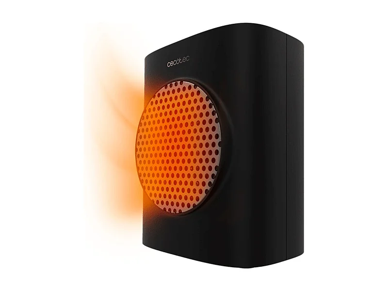 Calefactor cerámico Cecotec ReadyWarm 1570 Max Ceramic Smart Black 1500W con temporizador negro