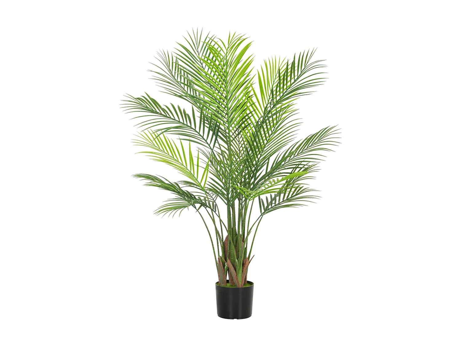 Künstliche Kunstpflanze, Plastik Künstliche Pflanzen im Topf für Wohnzimmer Büro 120cm