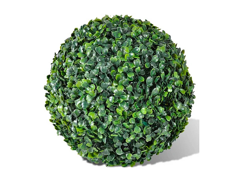 Buchsbaumkugeln 2 Stk. Künstlich Formschnitt-Kugel 35 cm