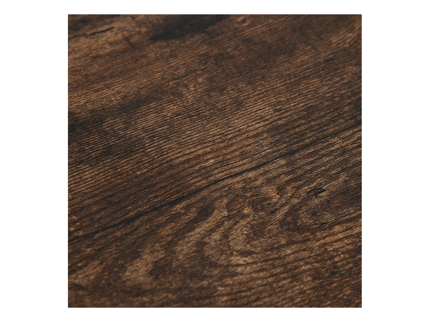 Ensemble bar tavolo 5 pezzi MDF metallo 4 tabourets cucina salone brun noir 100x60x88cm