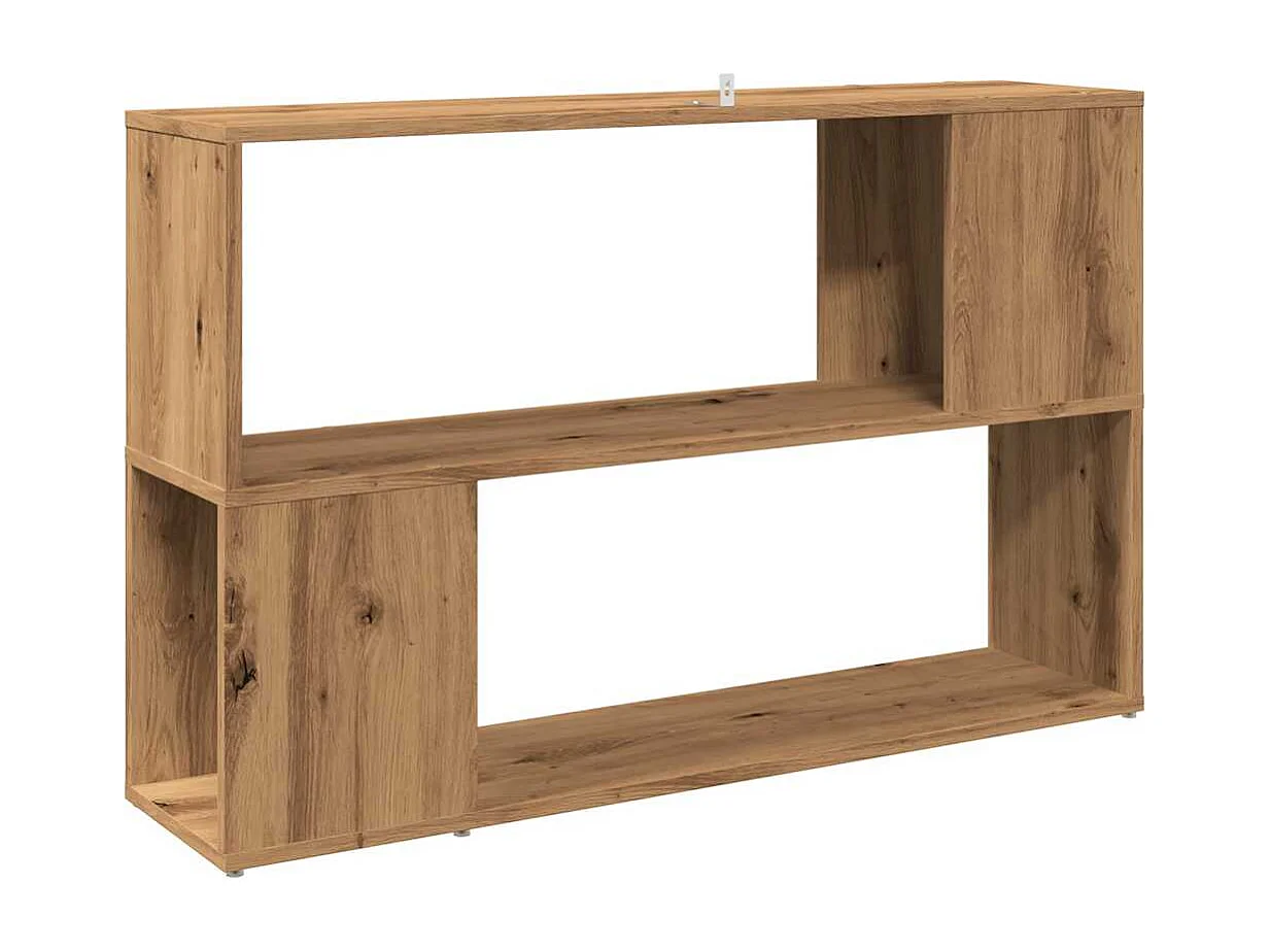 Bücherregal Artisan-Eiche 100x24x63 cm Holzwerkstoff