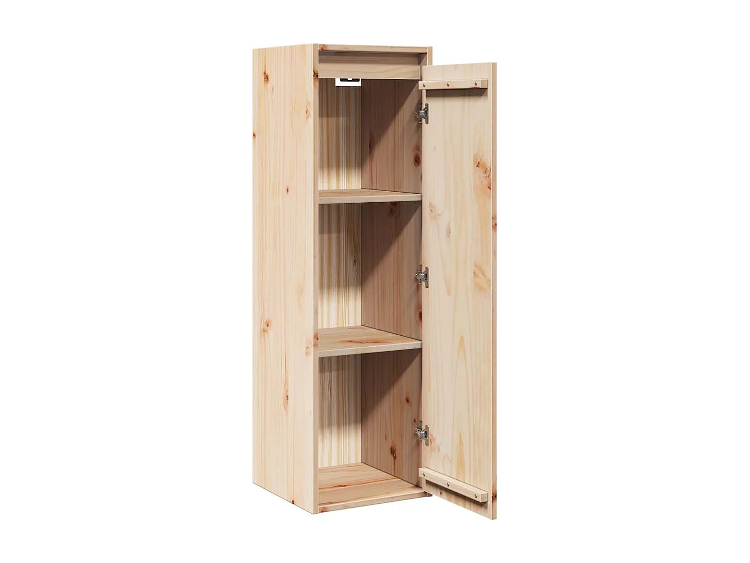 Pensili 2 pz 30x30x100 cm in Legno Massello di Pino