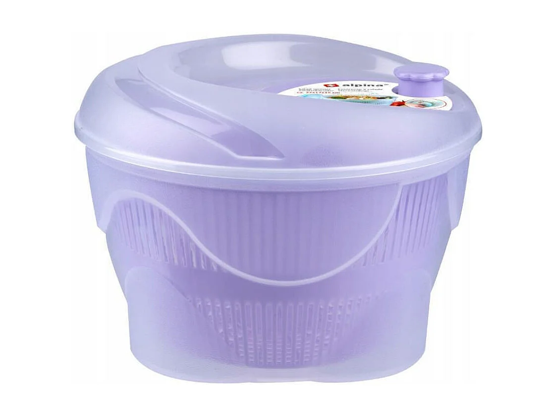 Escurridor de verdura giratorio 4L morado Ø23 cm