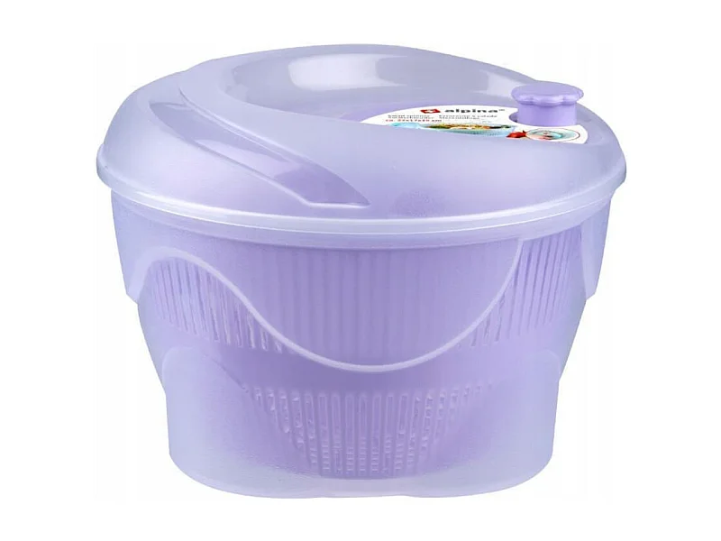 Escurridor de verdura giratorio 4L morado Ø23 cm