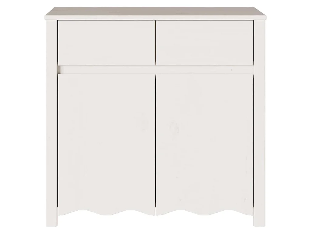 Buffet Drammen Blanc 79 x 43 x 75.5 cm Bois de pin massif