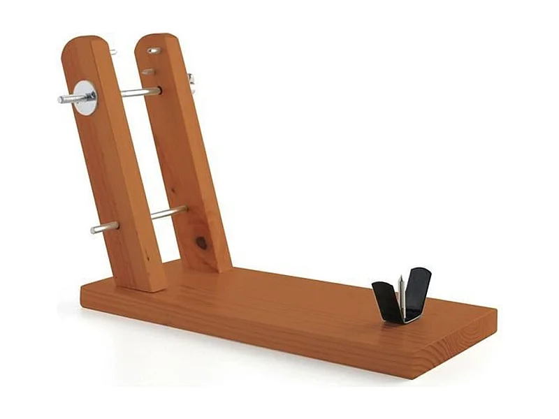 Jamonero de madera Quid Teruel 44,5x18x33 cm