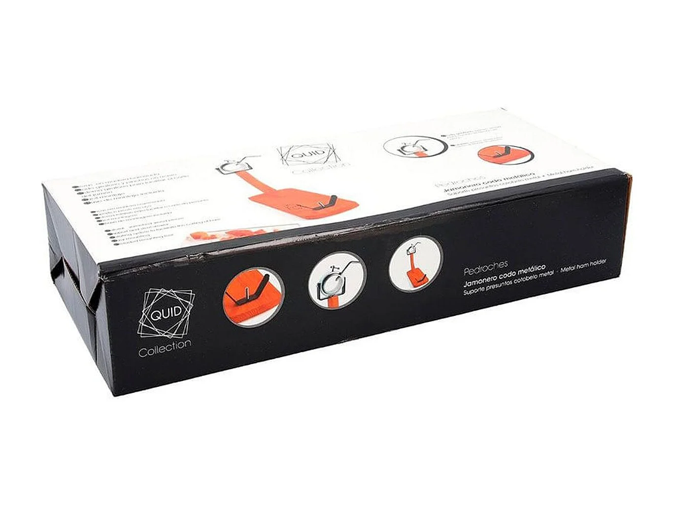 Jamonero Pedroches Quid codo de metal 33x21x42 cm