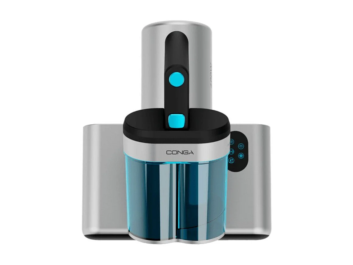 Aspirador Cecotec Rockstar 4000 Mattress 400W 0,5L sin bolsa gris/azul