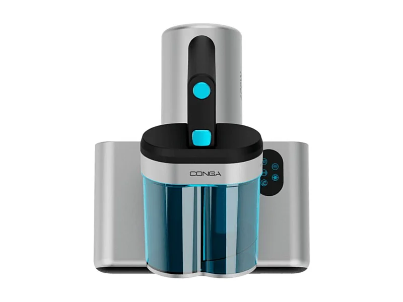 Aspirador Cecotec Rockstar 4000 Mattress 400W 0,5L sin bolsa gris/azul