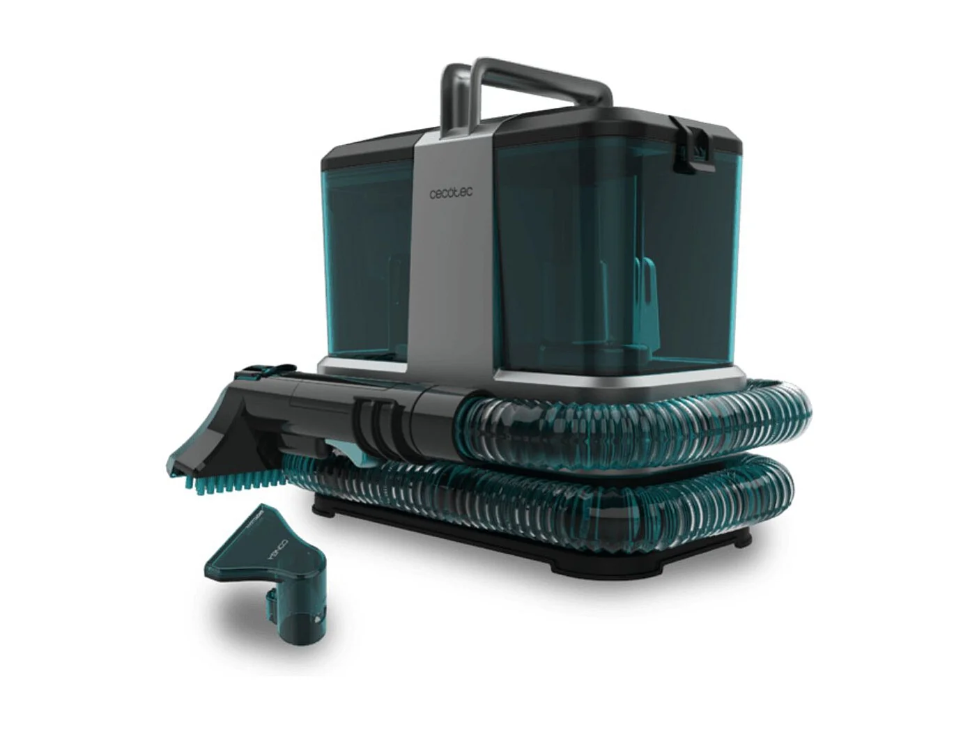 Aspirador de tapicerías Cecotec Conga 2000 Carpet&Spot Clean Compact 330W 3 e 1 gris/azul