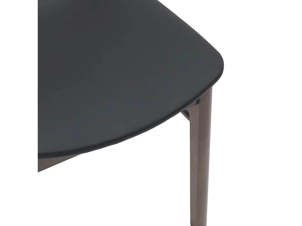 Cadeiras de jantar com almofadões 2 pcs madeira maciça castanho