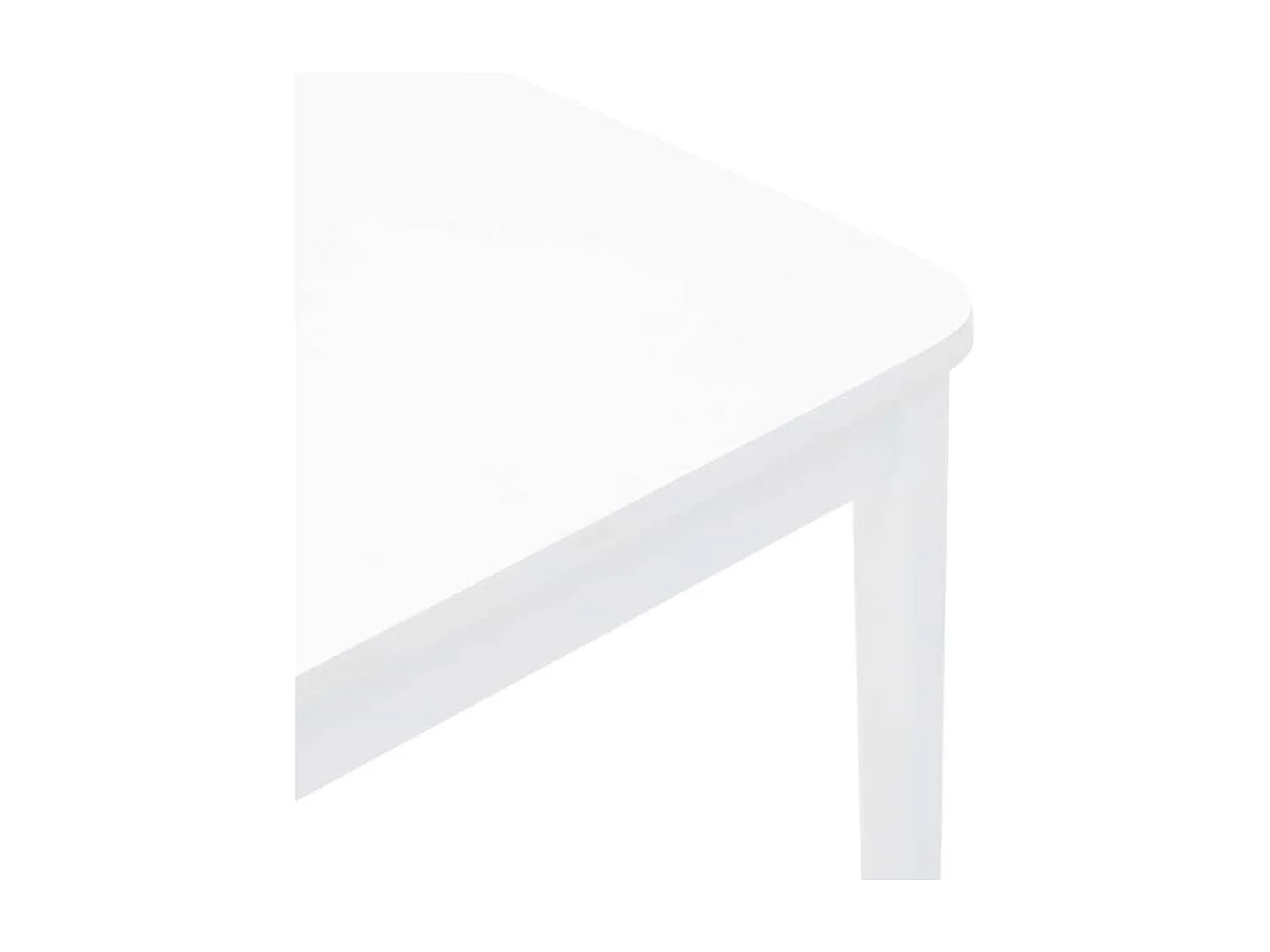Sillas de comedor 2 unidades madera maciza de caucho blanco
