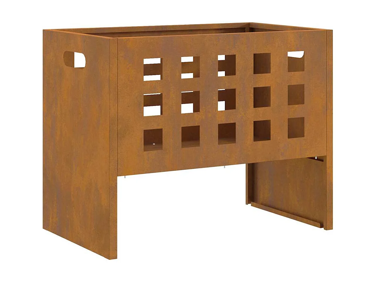 Braise Marron 50 x 30 x 40 cm Acier